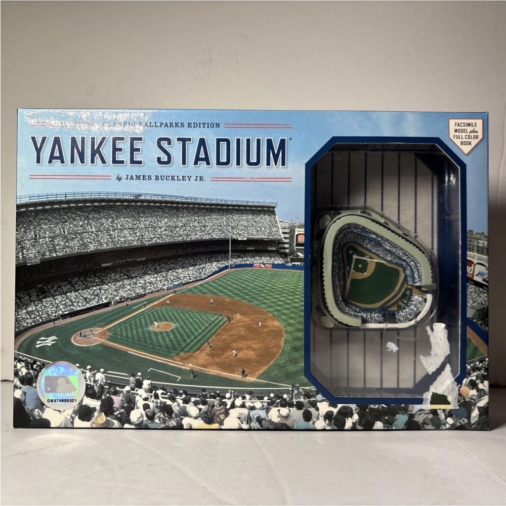 Yankee Stadium Classic Ballparks Edition By James Buckley Jr. Book + Model
